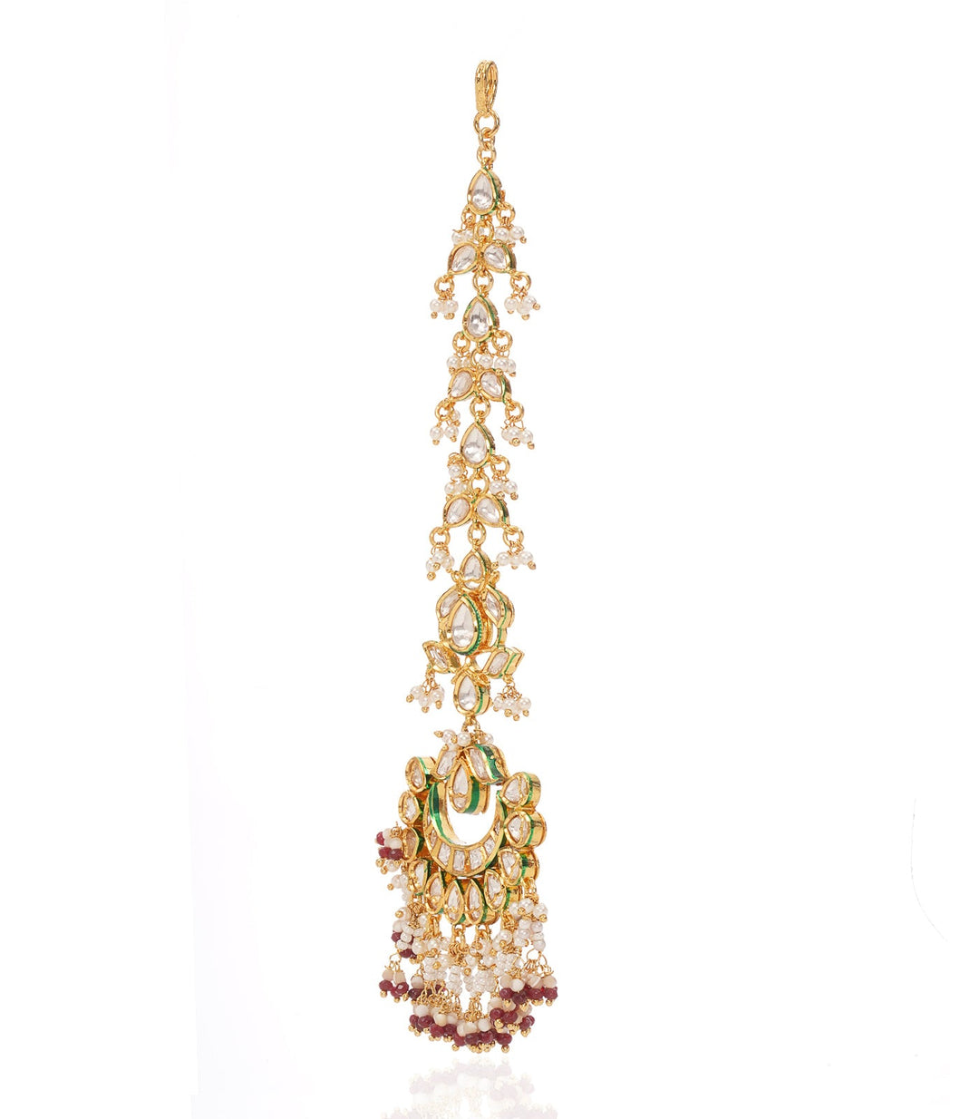 JISHA RED KUNDAN TIKA