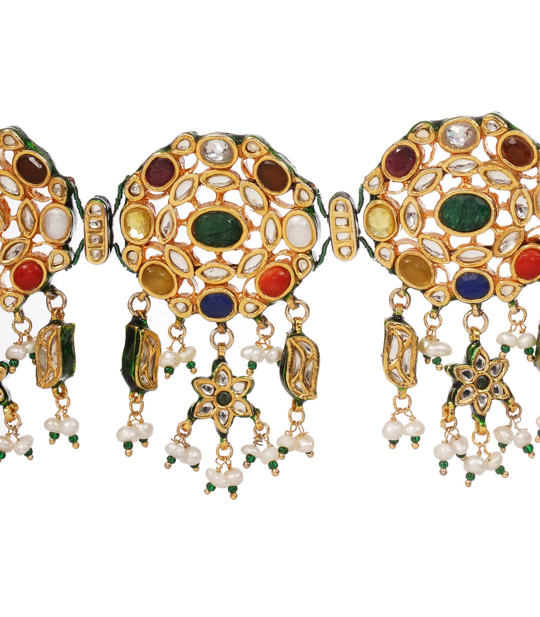 NITARA GREEN KUNDAN CHOKER