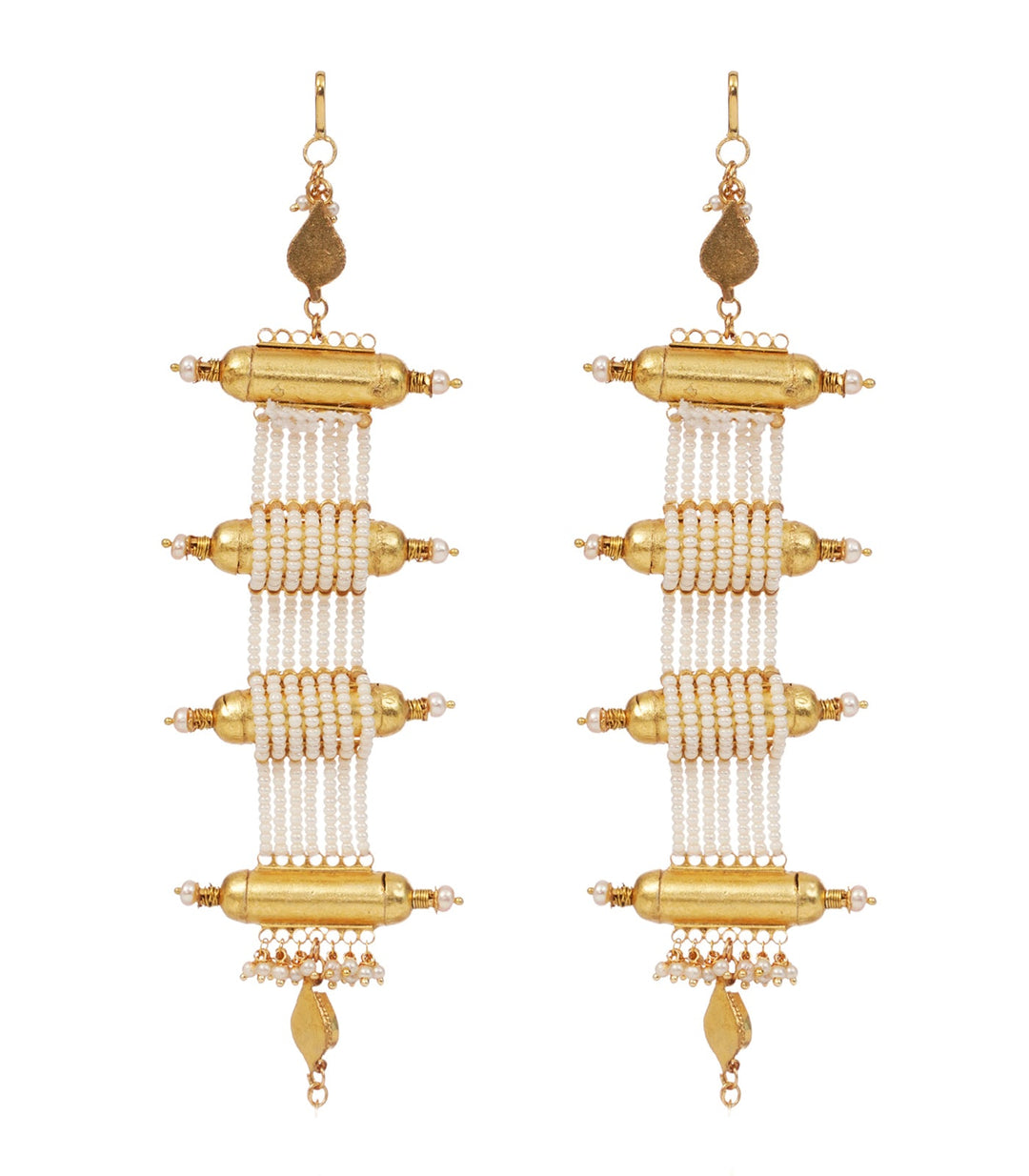 RUPESHWARI WHITE KUNDAN EARCHAIN