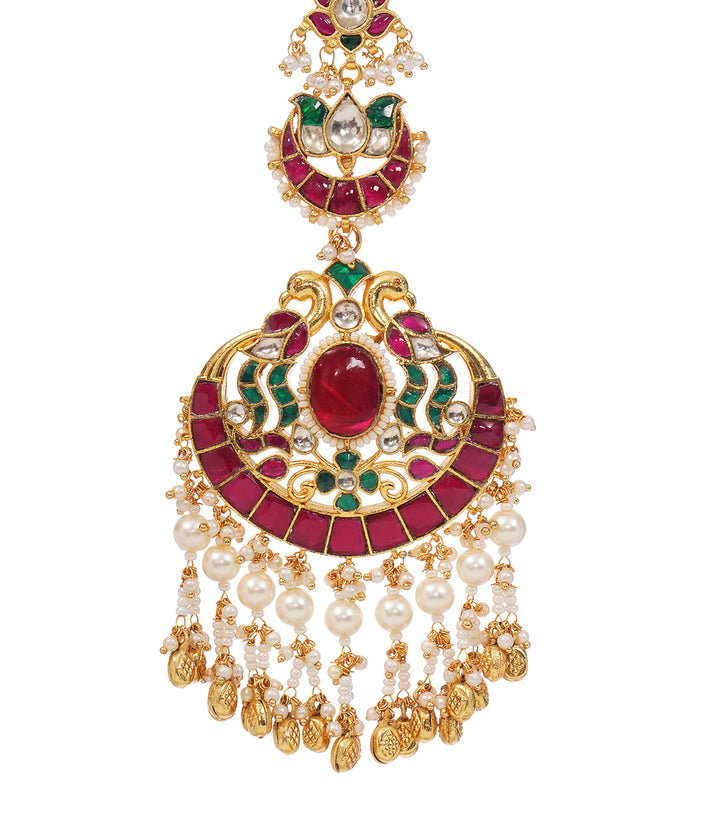 SNEHA RED KUNDAN TIKA