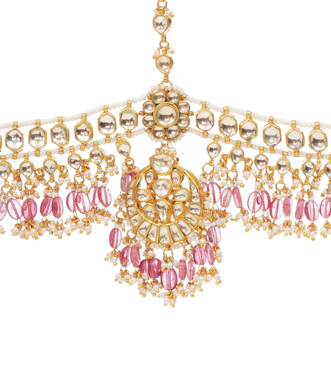 NAVAMEE PINK KUNDAN  MATHAPATTIS