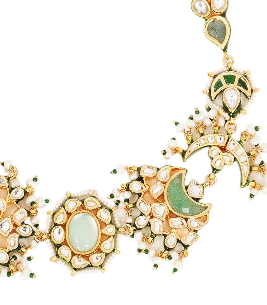 MAIYA GREEN KUNDAN CHOKER