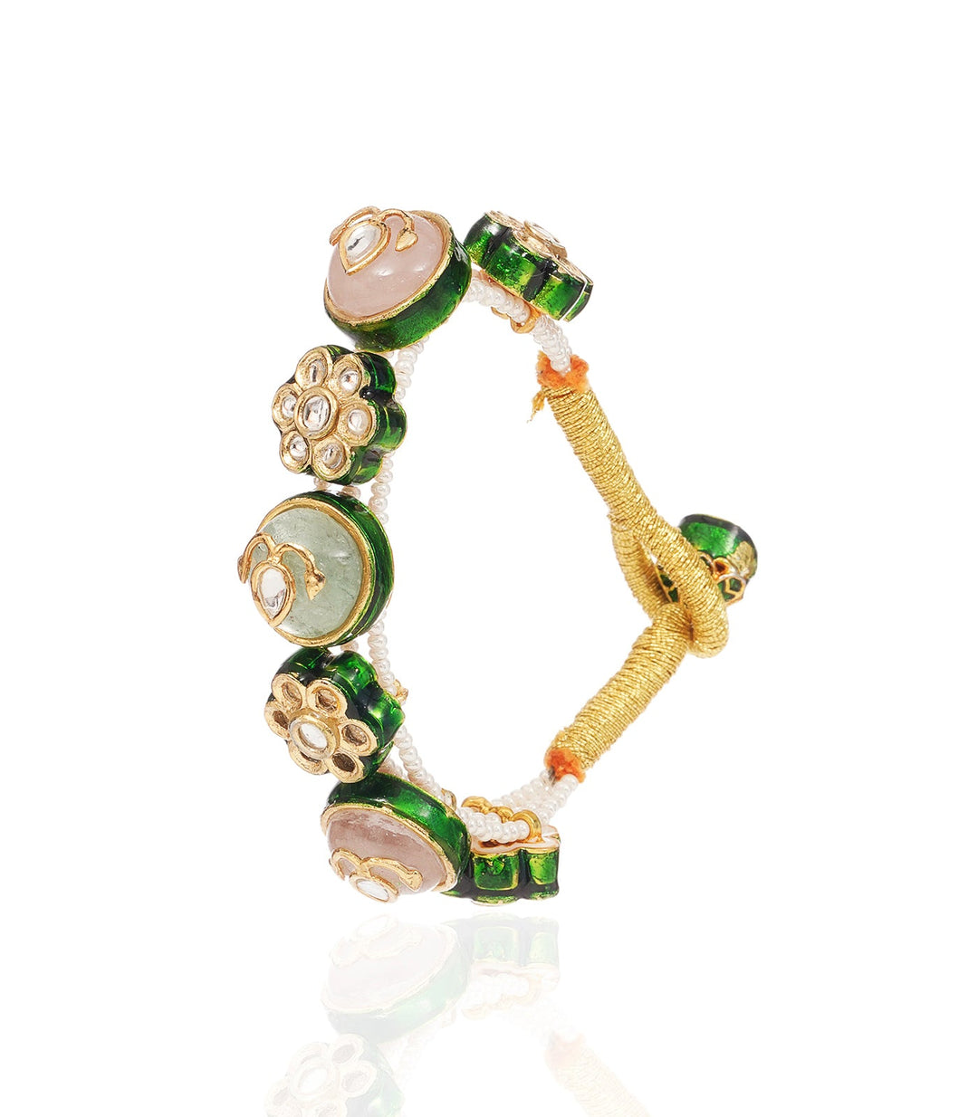 SAMARIKA MINT KUNDAN BRACELET