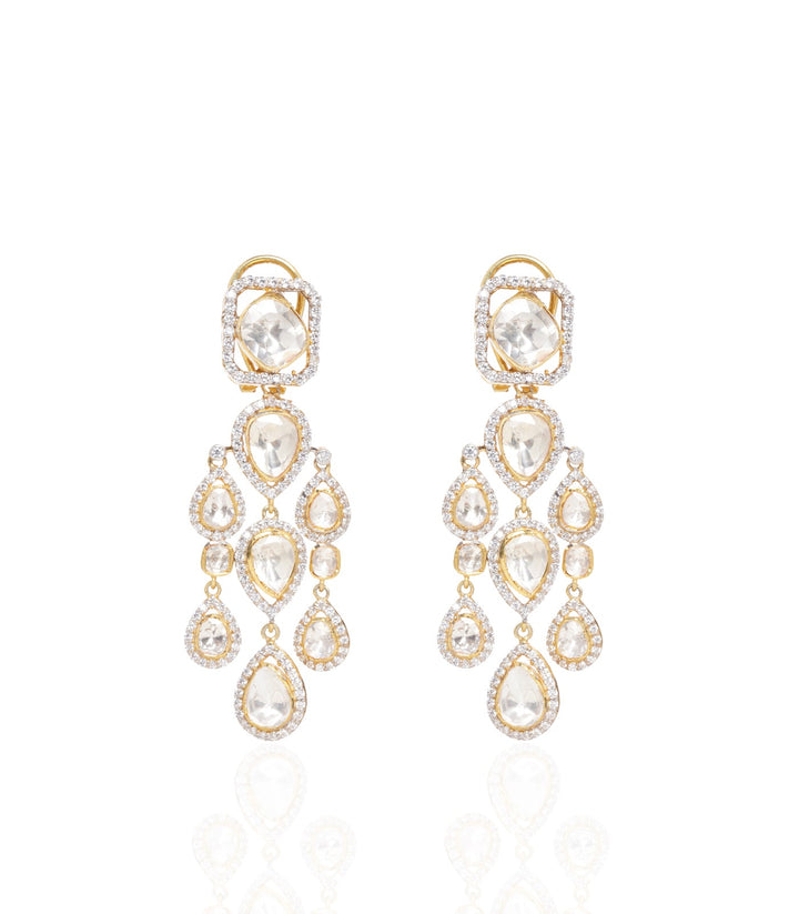 BHAVITHA  MOISSANITE EARRING