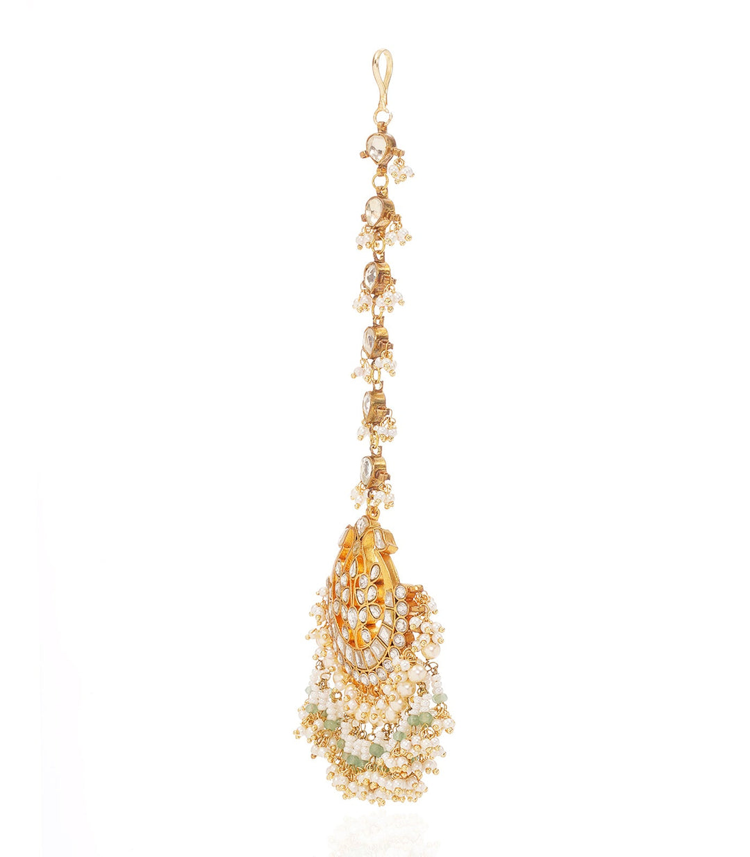 DEVISHA WHITE KUNDAN TIKA