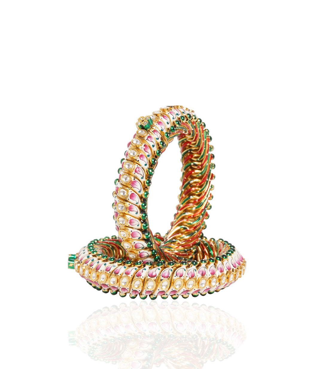 MAHASHWETA MOISSANITE  BANGLES