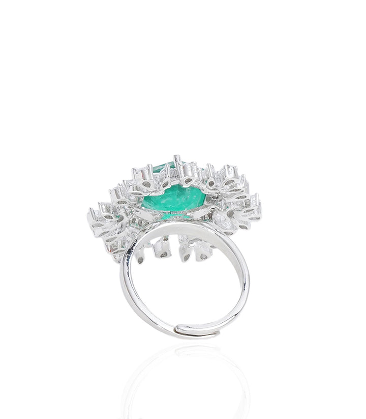 SOPHIA GREEN ZIRCON RING