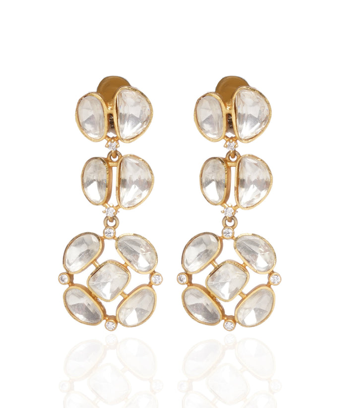 Karalika Moissanite Single Line Necklace Set