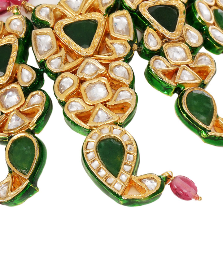 JALAYAH GREEN KUNDAN KALGIS