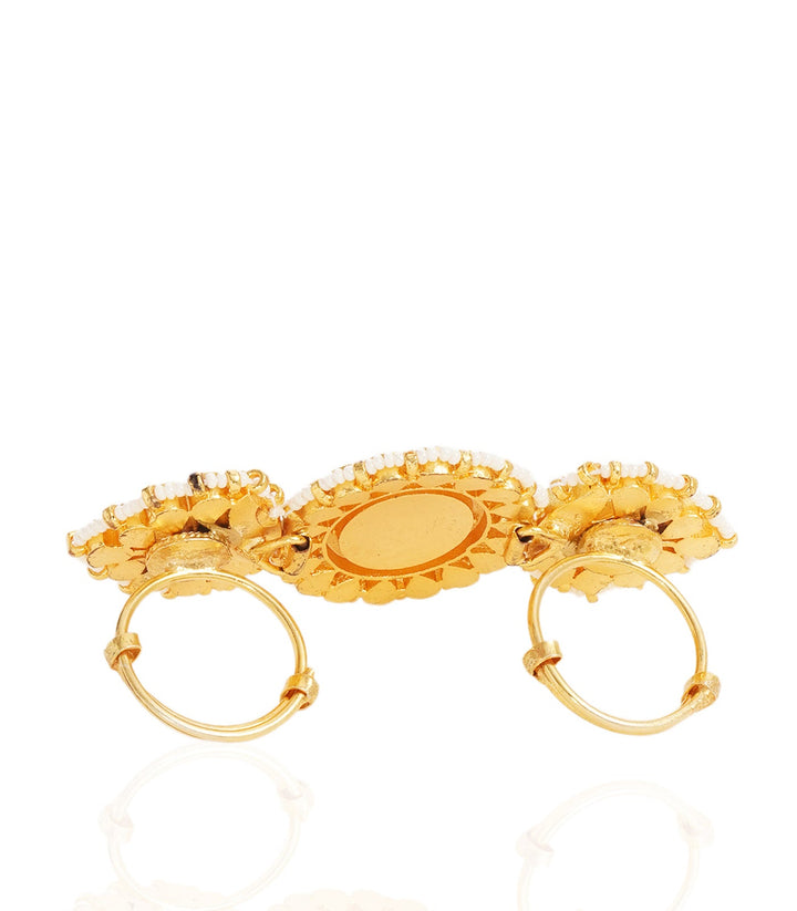 VEDIKA GOLD KUNDAN RING