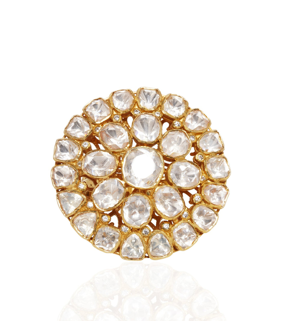 MANASVINI  MOISSANITE RING