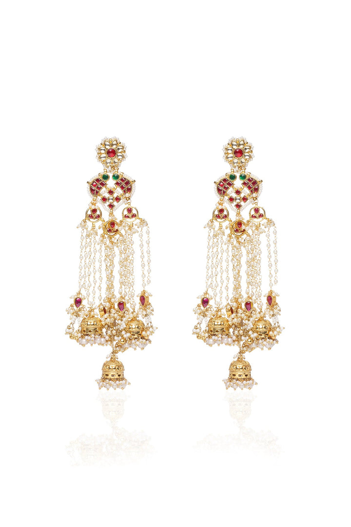 Devashree Red & Green  Earring