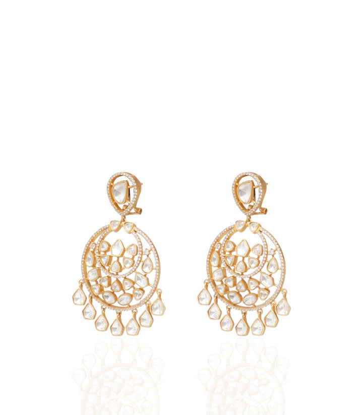 Sadhvi Moissanite Chandbali