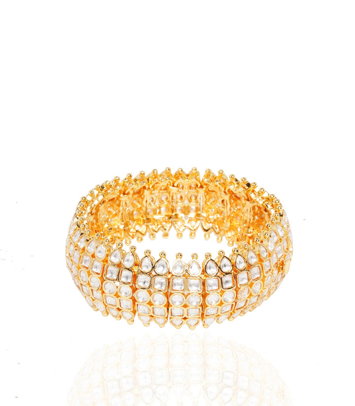 CHANDNI GOLD PLATED KUNDAN BANGLES
