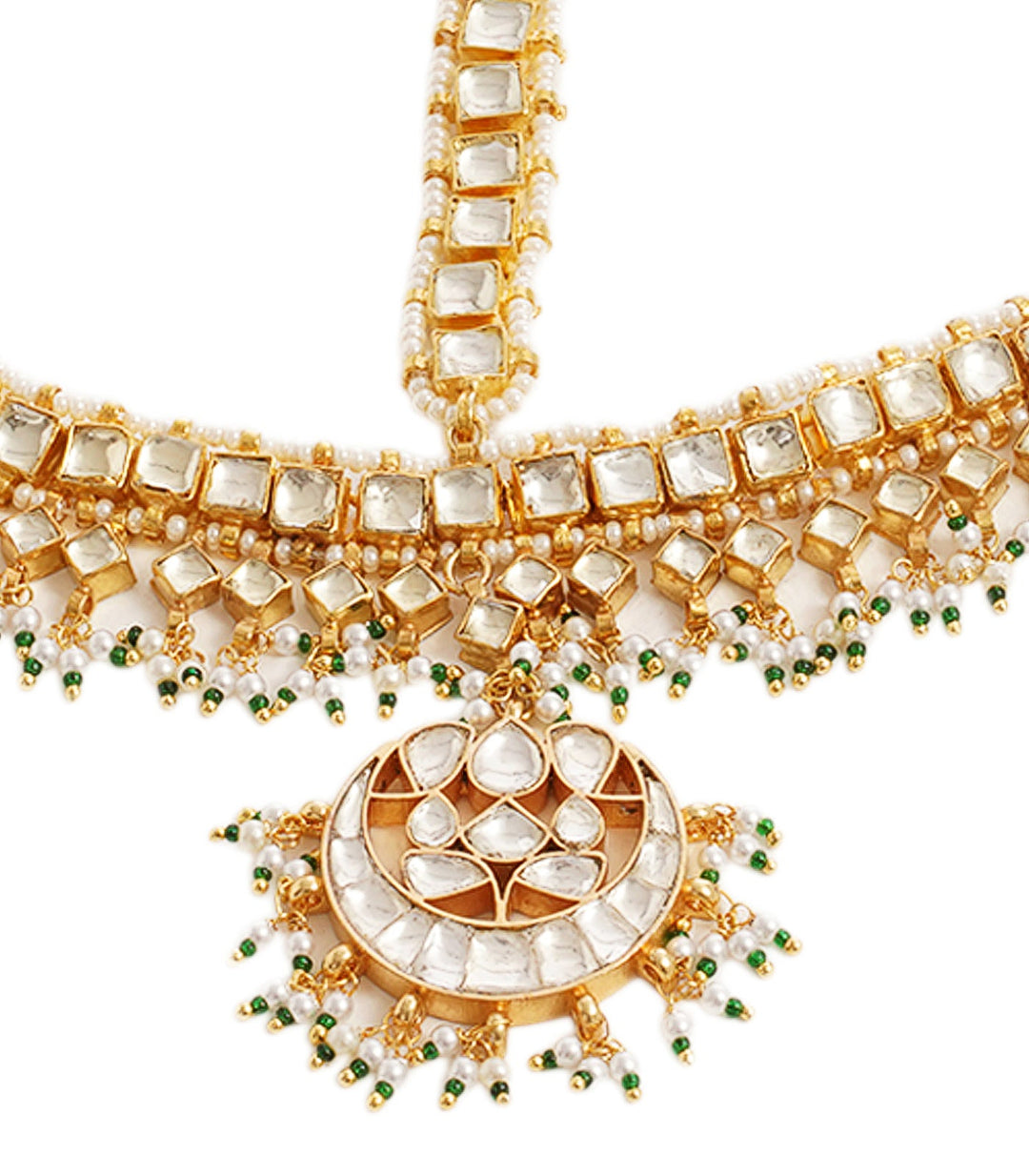 NAYANTARA GREEN KUNDAN  MATHAPATTIS