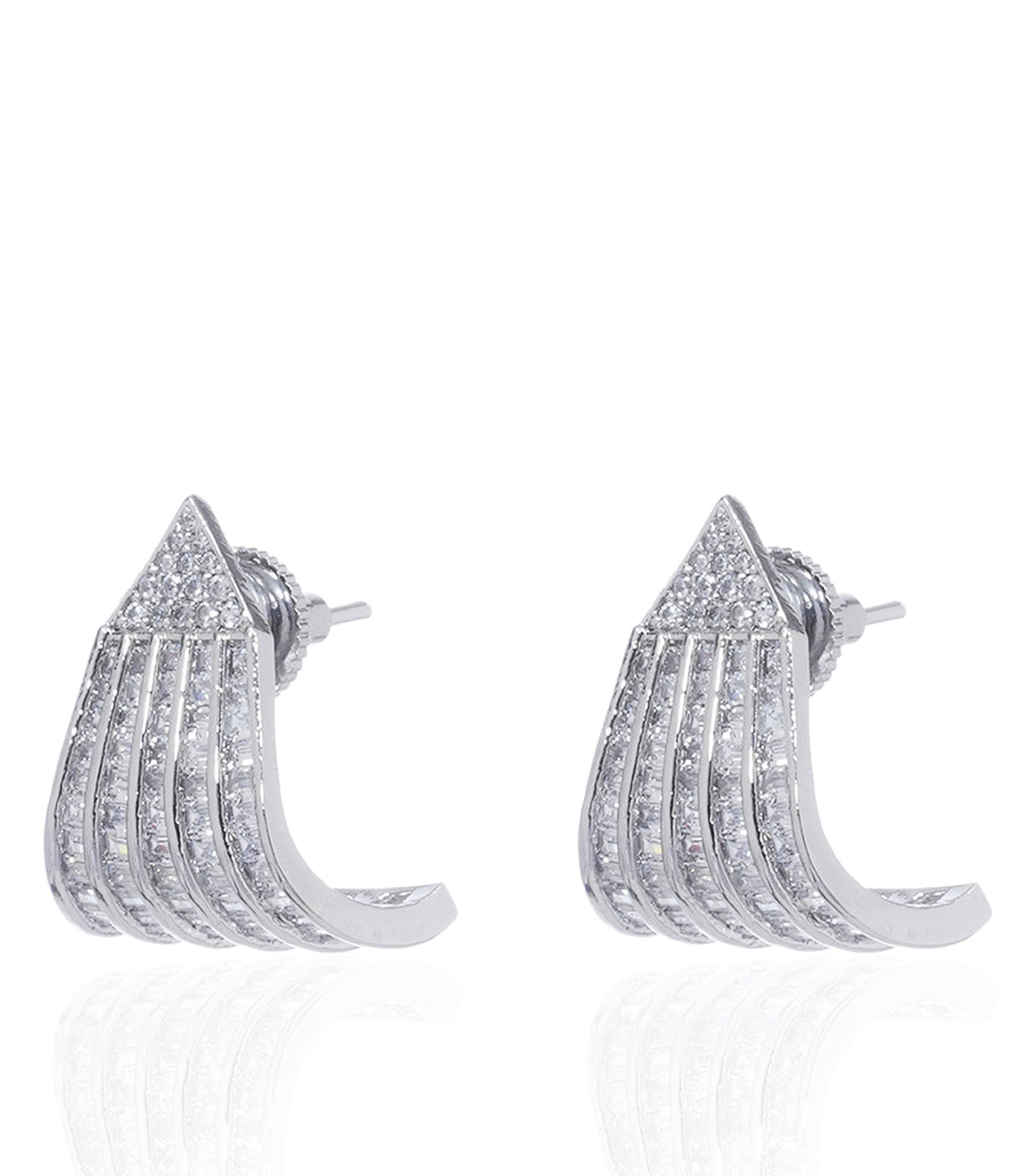 ALLISON WHITE ZIRCON STUD