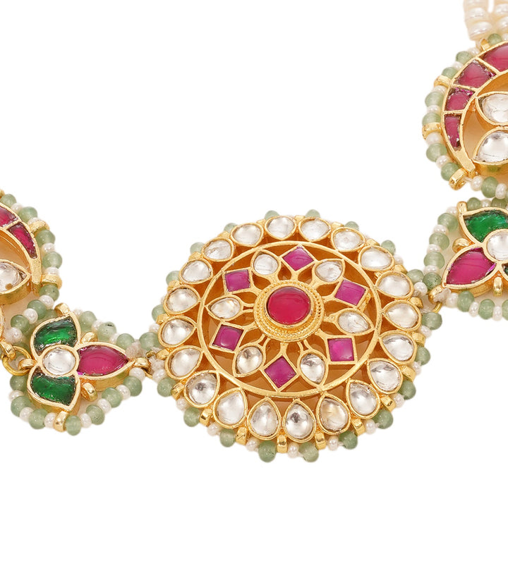 AASHIMA RED KUNDAN SHEESH PECH