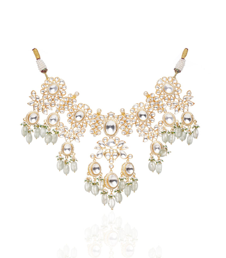 MANDANA KUNDAN NECKLACE SET