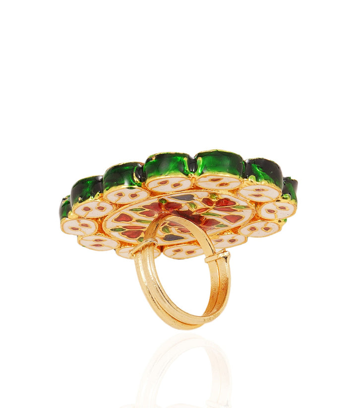 IYANNA NAVRATAN KUNDAN RING