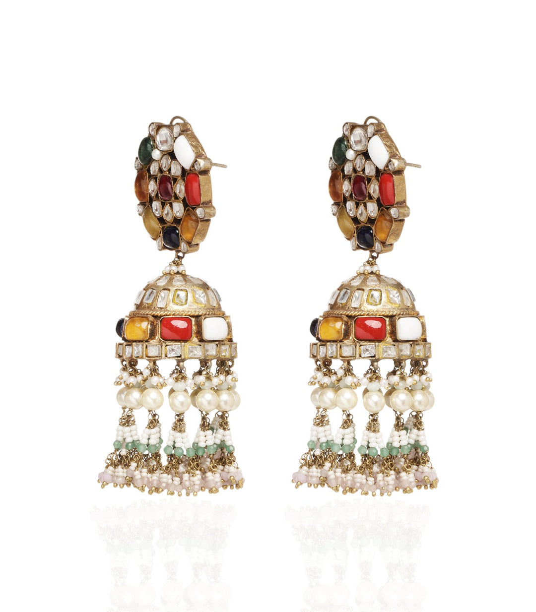 Kanakya Navratan Jhumka