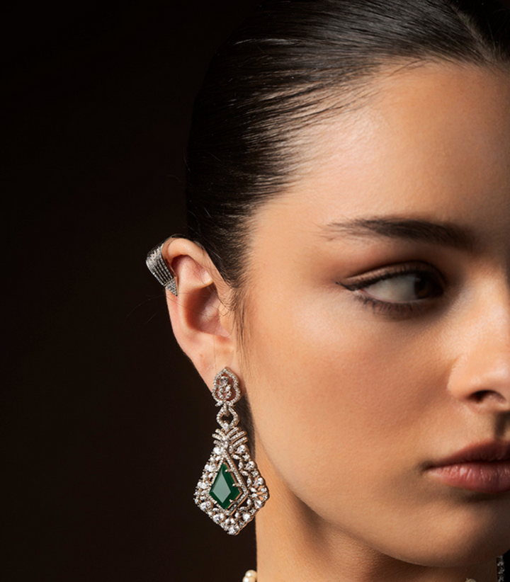 ALLISON WHITE ZIRCON STUD