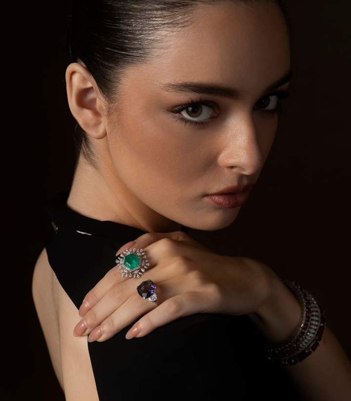 ASHLEY BLUE ZIRCON RING