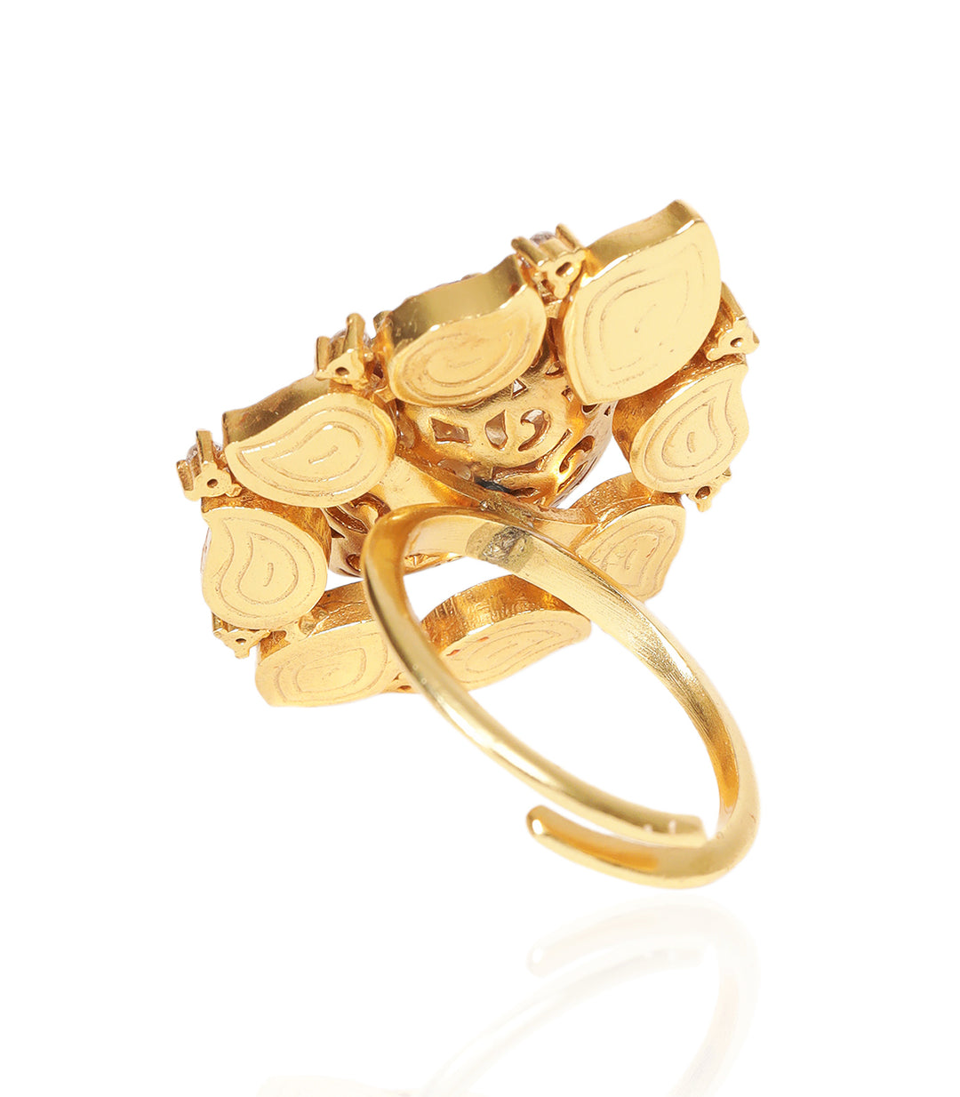 ANANTA RED MOISSANITE RING