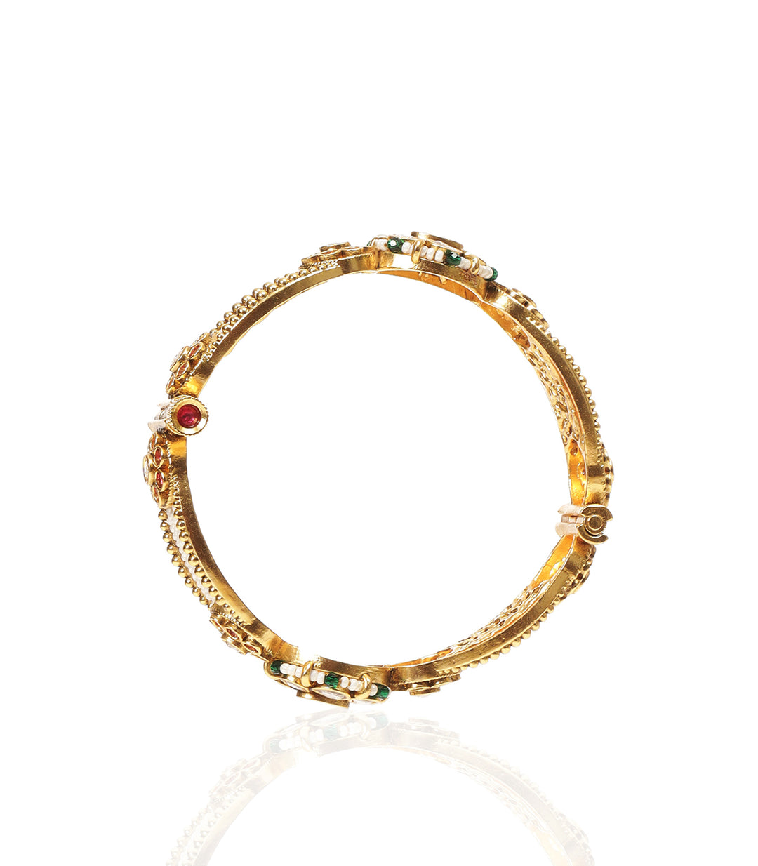 KAVITA RED & GREEN BANGLES