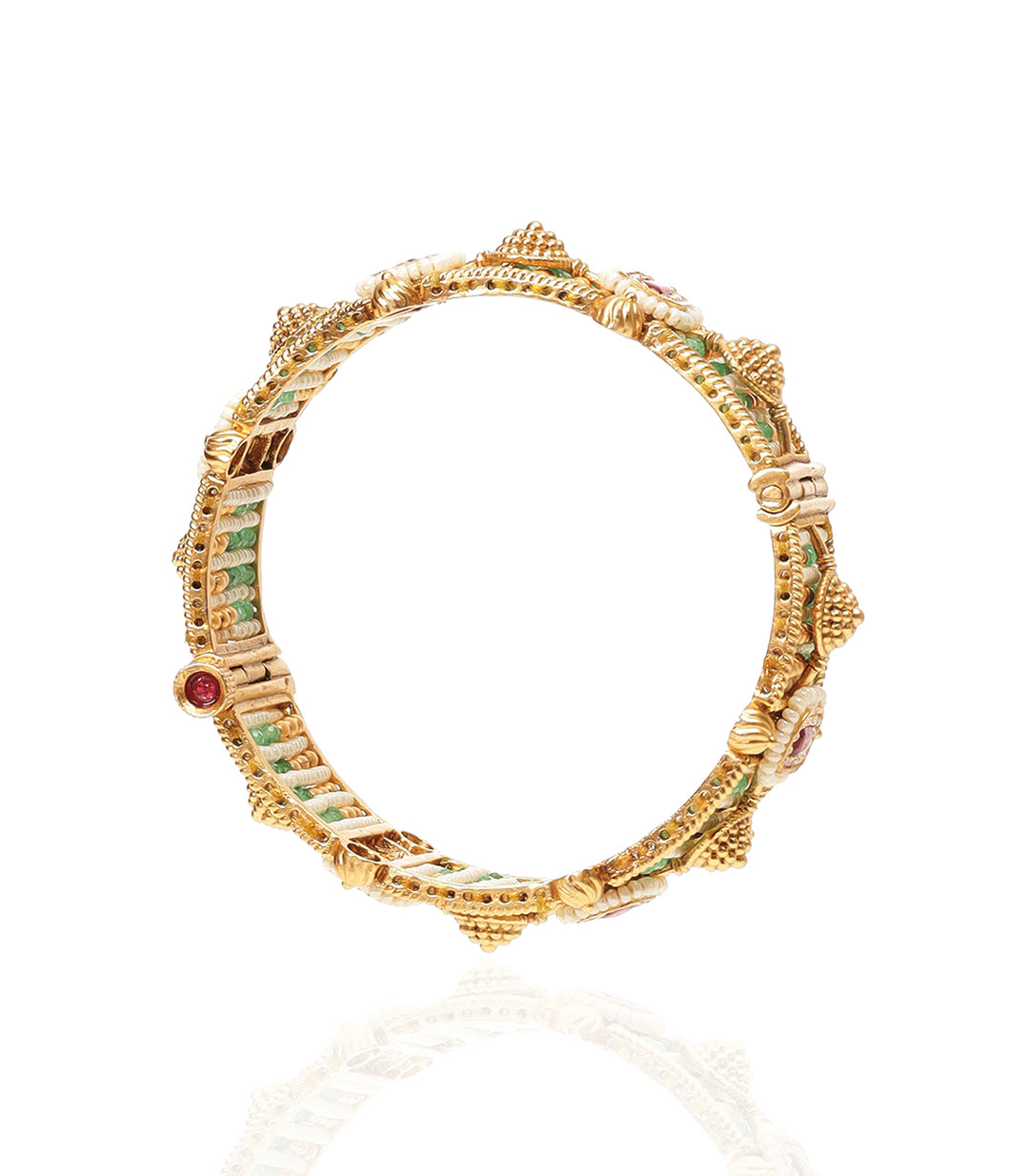 KIRAN RED & GREEN BANGLES