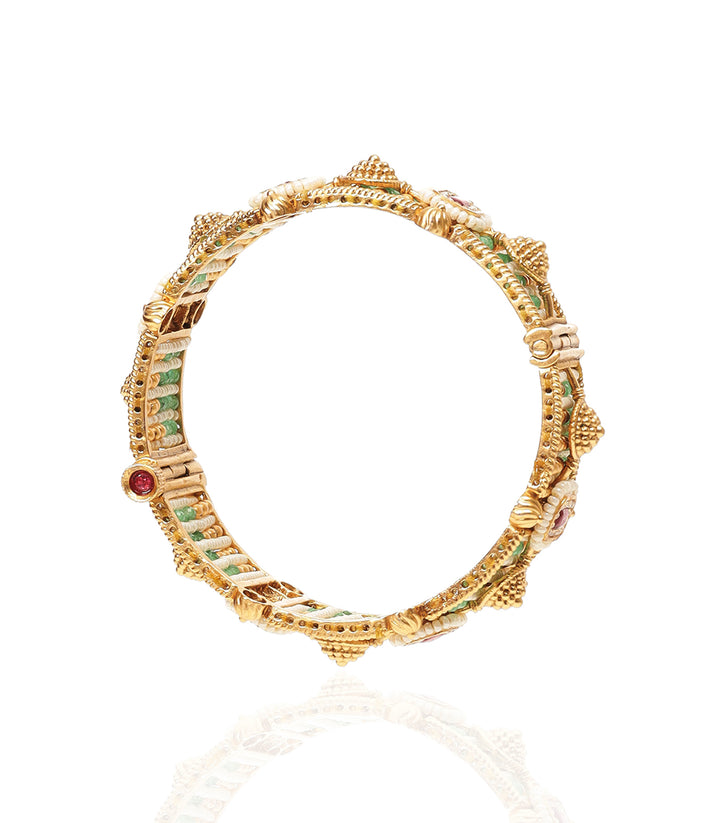 KIRAN RED & GREEN BANGLES