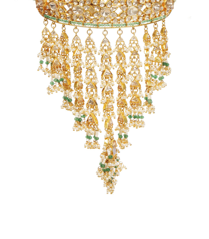 RUDRA GREEN MOISSANITE CHOKER