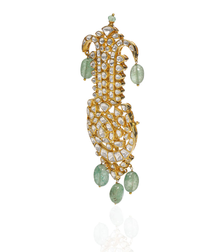 JASICA GREEN MOISSANITE KALGI