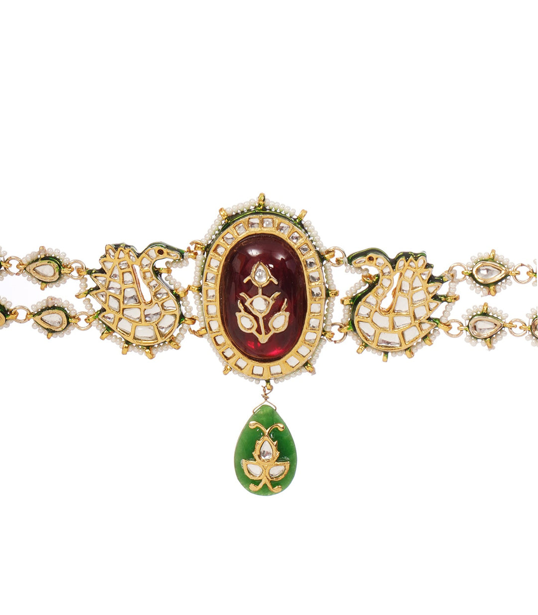 HARIKA RED KUNDAN CHOKER