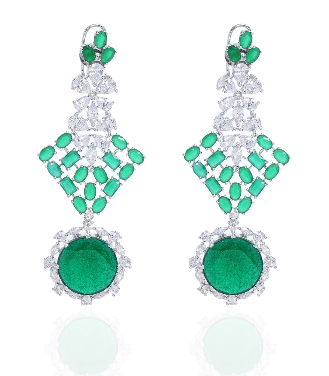 RUHI RUBY ZIRCON NECKLACE SET