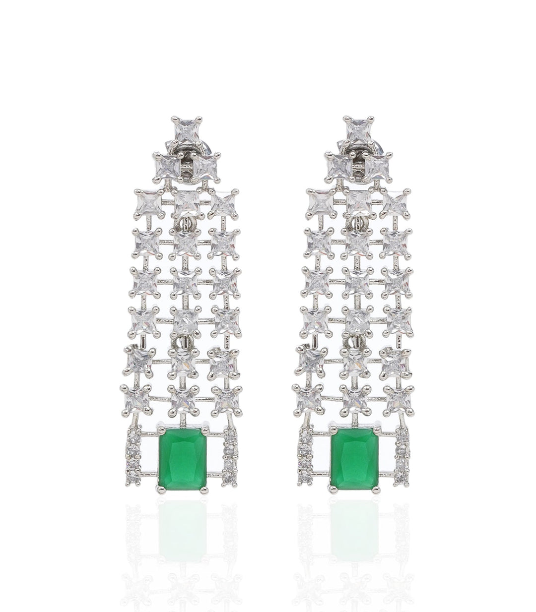 ELIANA GREEN ZIRCON NECKLACE SET