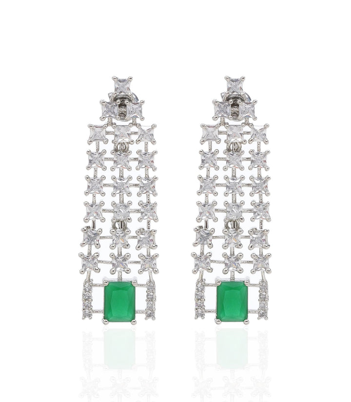 ELIANA GREEN ZIRCON NECKLACE SET