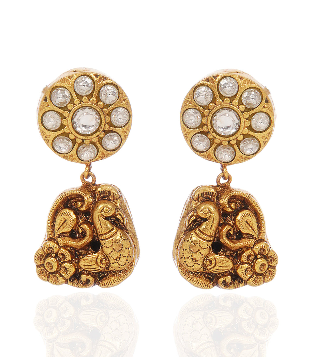 GAURAWI GOLD KUNDAN NECKLACE SET