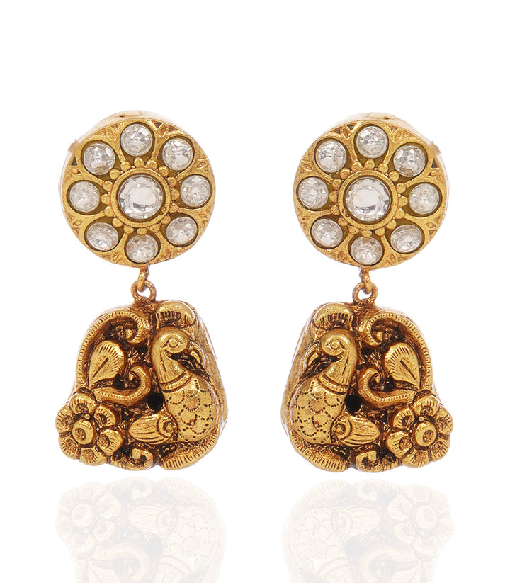 GAURAWI GOLD KUNDAN NECKLACE SET