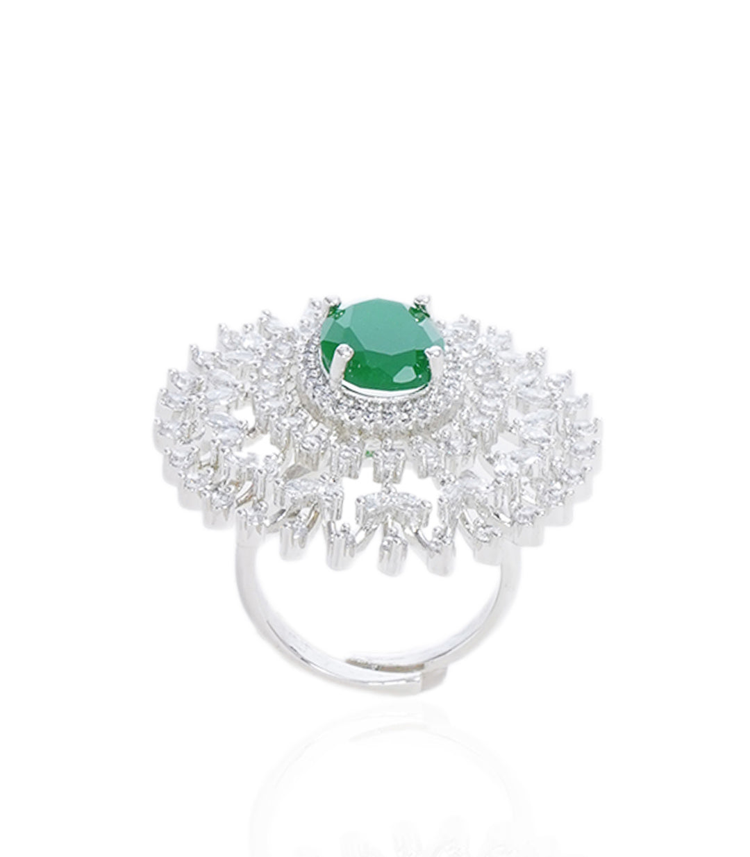 EVELYN RUBY ZIRCON RING