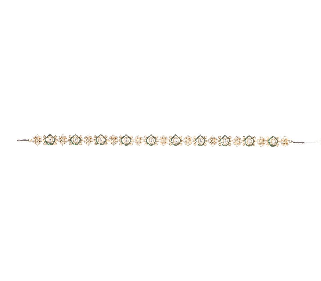 ANAMIKA GREEN POLKI CHOKER