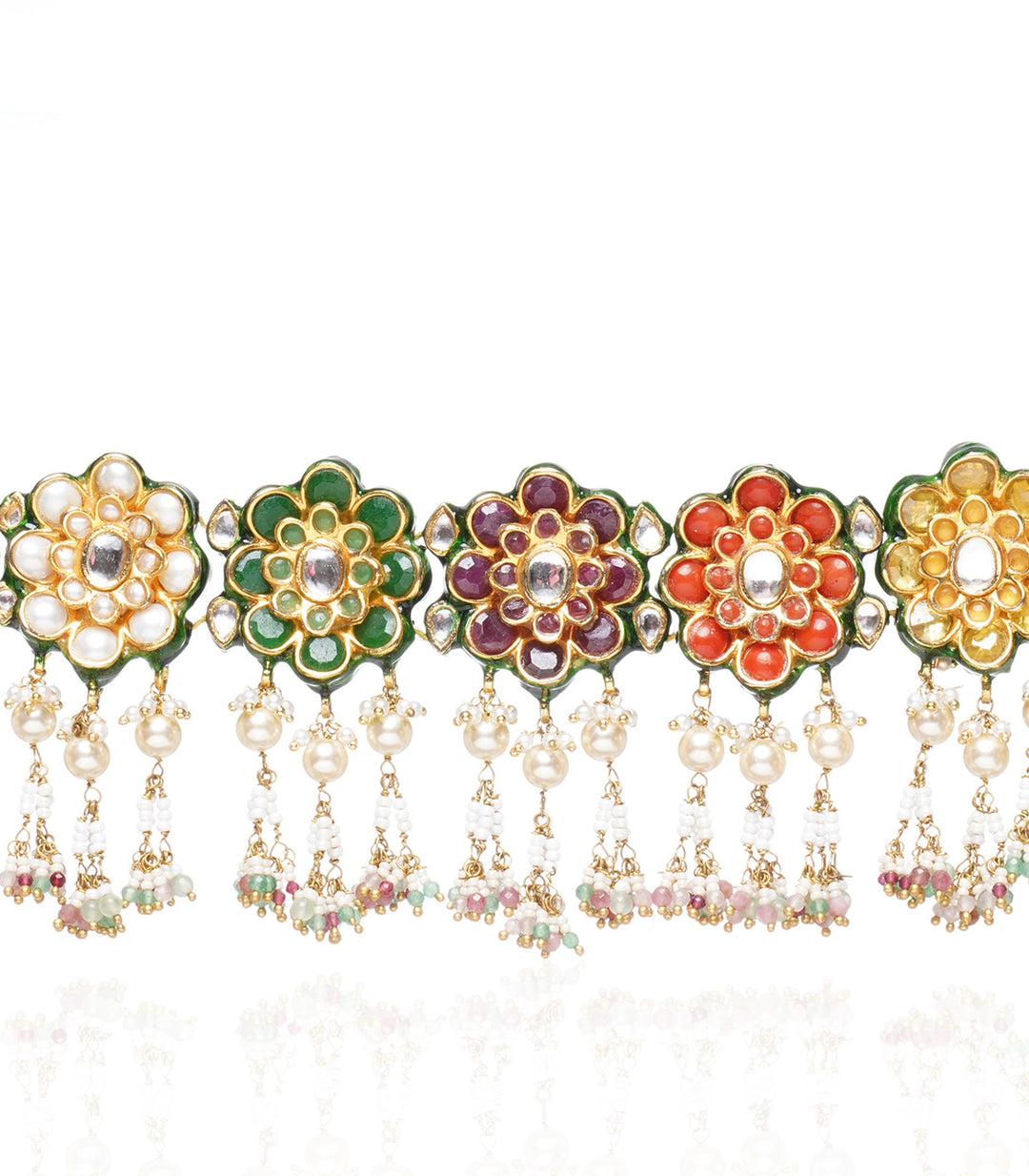 Aawanya Navratan Choker Set