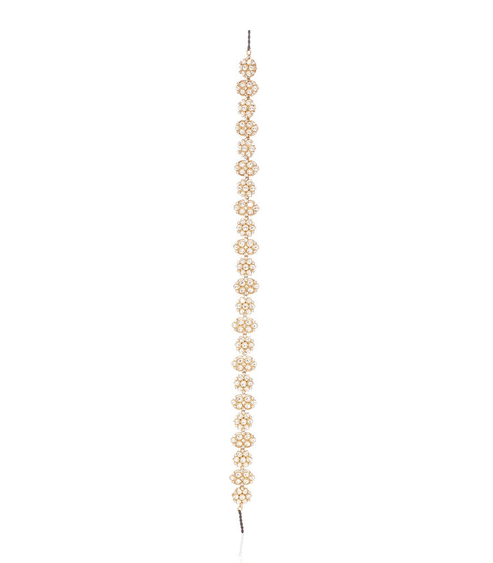APARNA GOLD PLATED POLKI SHEESH PECH