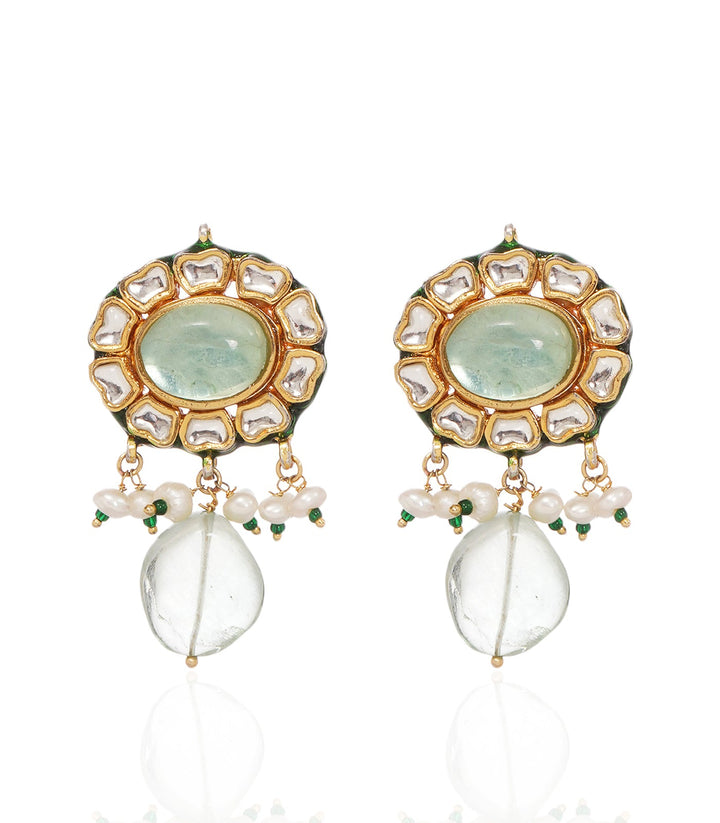 BRINDA GREEN KUNDAN CHOKER