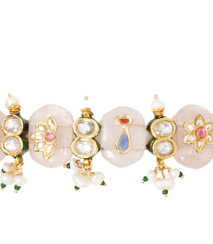 ZUBAIDA PINK KUNDAN CHOKER