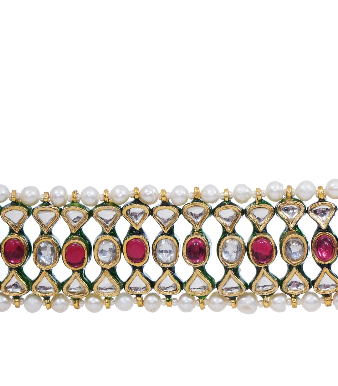 MANYATA RED KUNDAN CHOKER