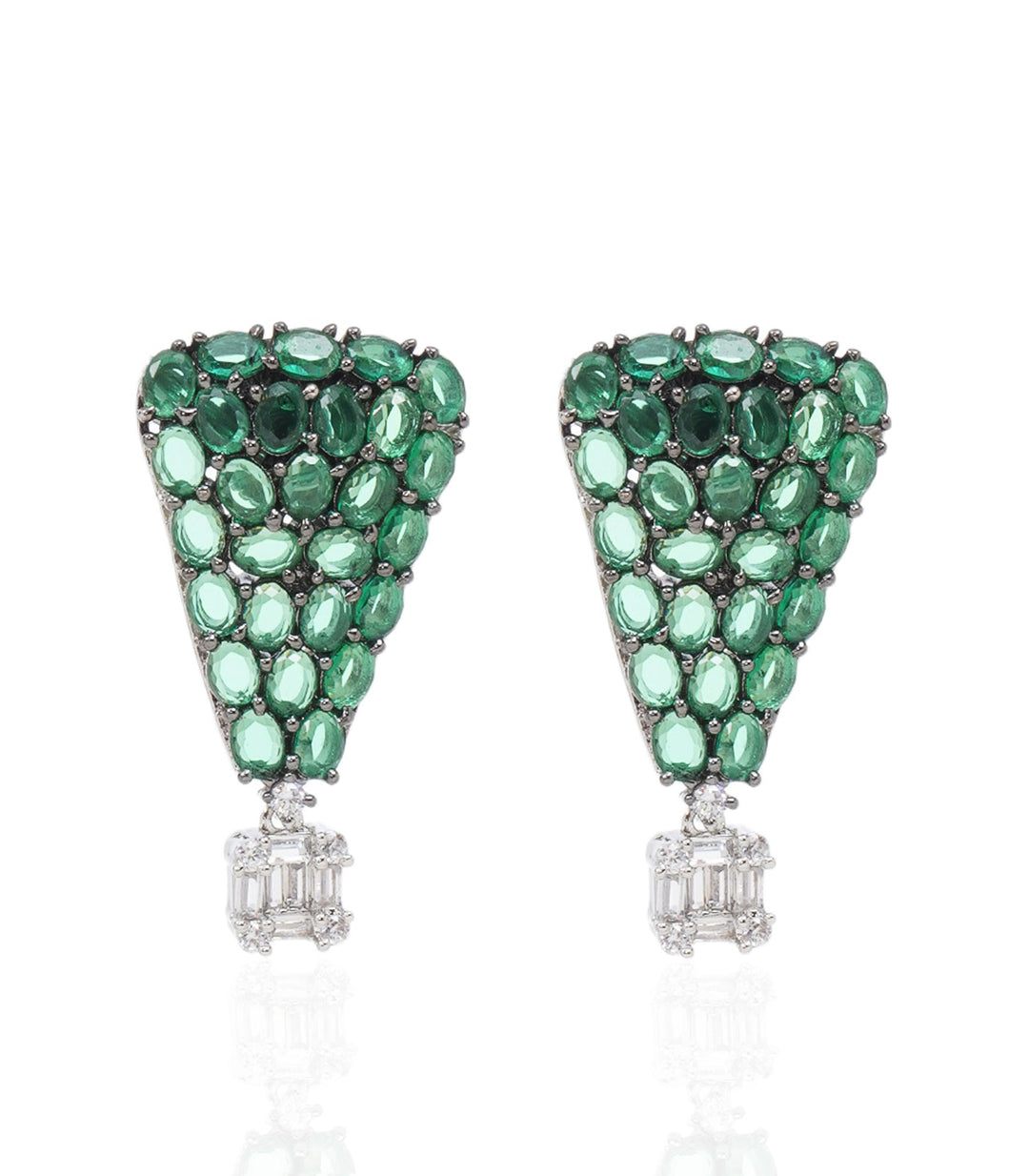 GLORIA GREEN ZIRCON NECKLACE SET