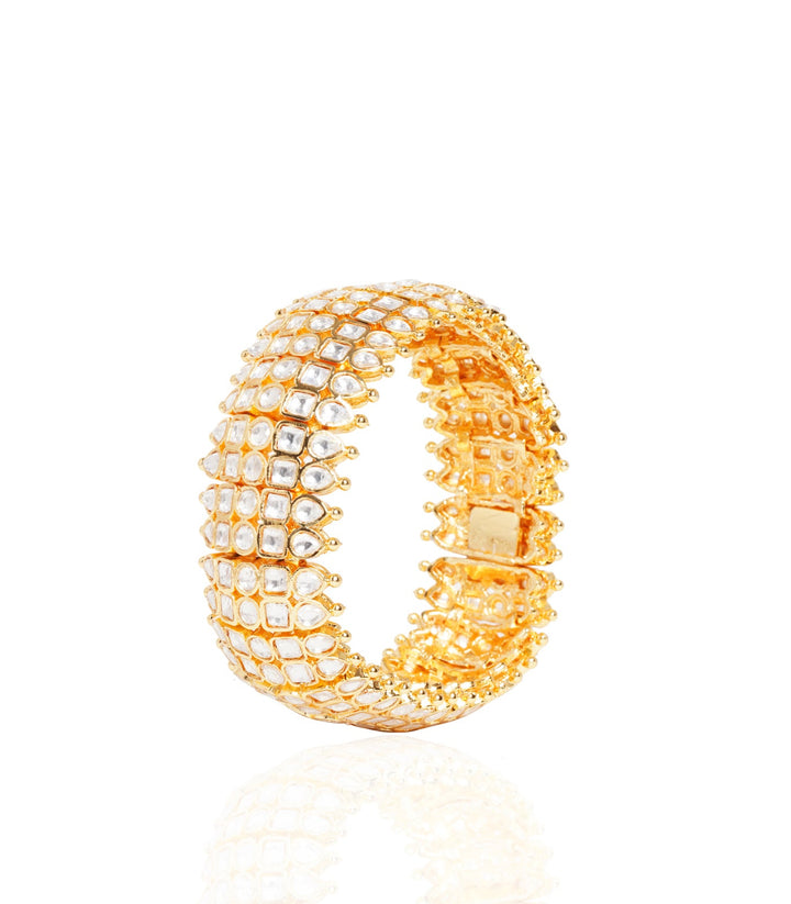 CHANDNI GOLD PLATED KUNDAN BANGLES