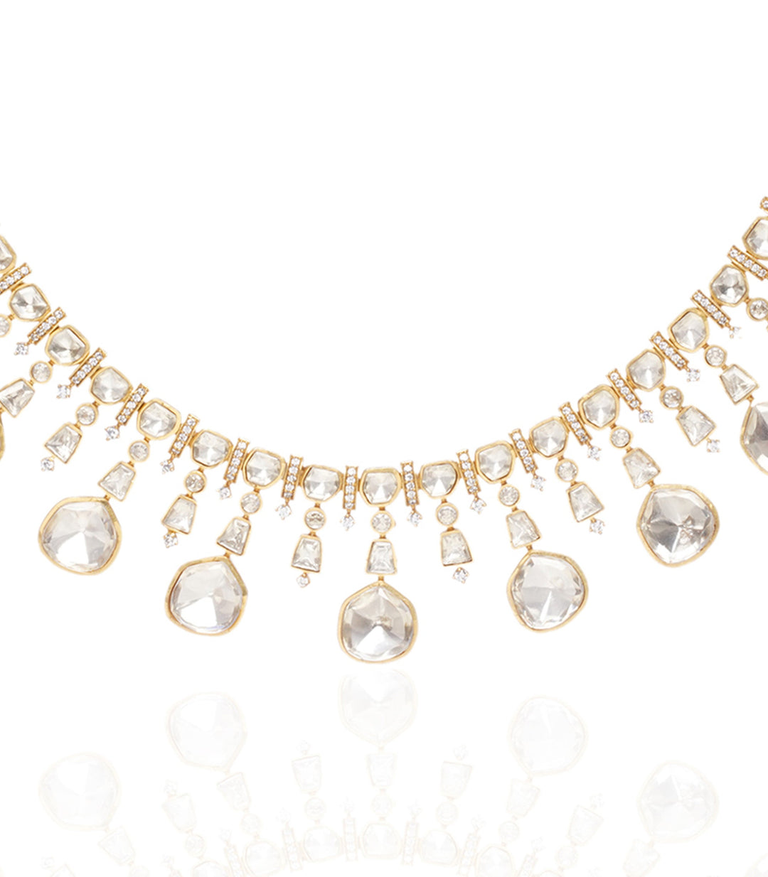 Prabha Moissanite Necklace Set