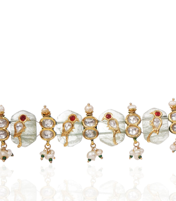 TISYA MINT KUNDAN CHOKER