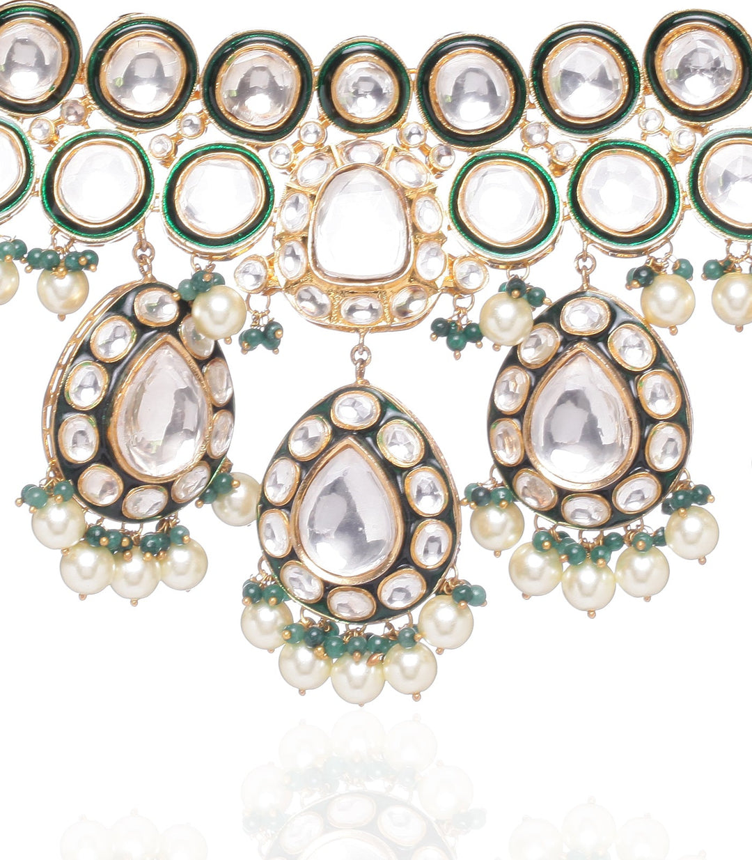 GIRVANI POLKI NECKLACE SET